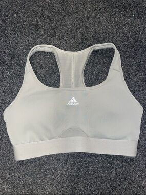 adidas green Racerback Sports Bra
